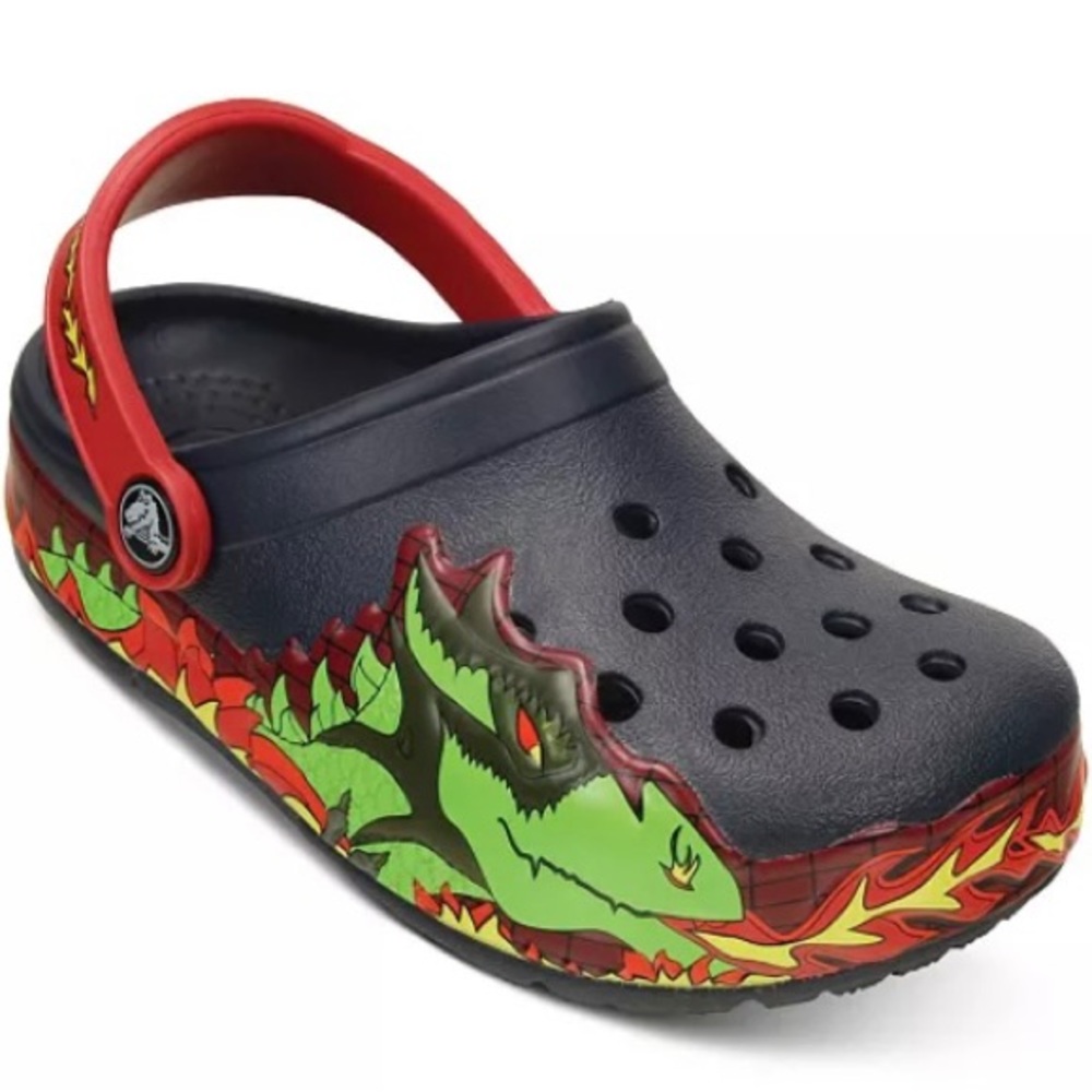 Crocs Light Up Dragons
